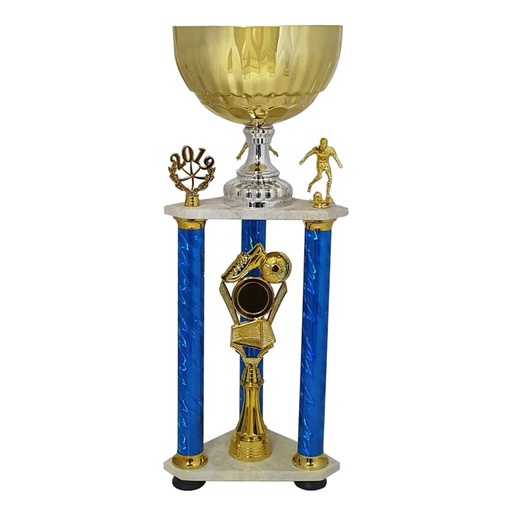 [MB-012] Trofeos TROFEOS 03 COLUMNAS COPA METALICA