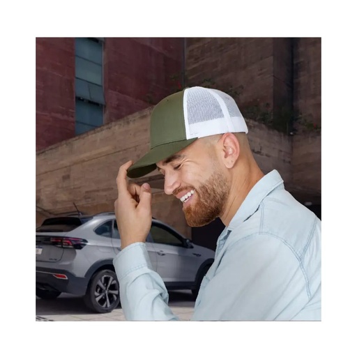 Gorro Trucker c/broche