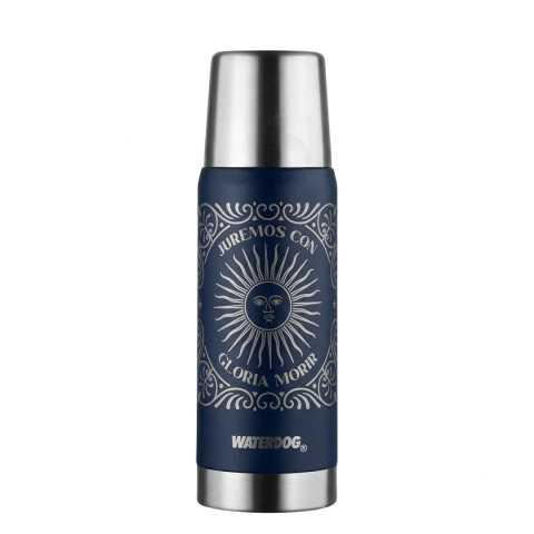 [WD-OBUS750INARG] Termo Waterdog Obus 750 ml - Edición Limitada Sol Patrio