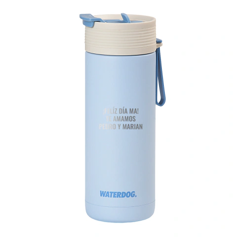 [WD-BONNIE590BSGRABADO] Botella térmica Waterdog Bonnie - Grabado Personalizado