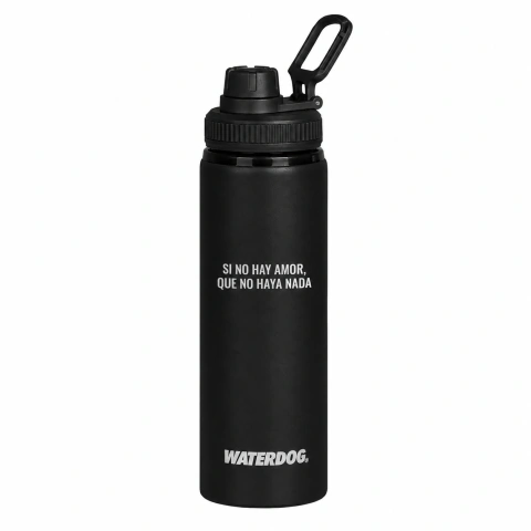 [WD-TONGO750WHGRABADO] Botella aluminio Waterdog Tongo - Grabado Personalizado