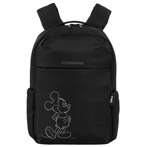 [CX-77008] Mochila Chica Crossover Disney Mickey Walts Line Negro