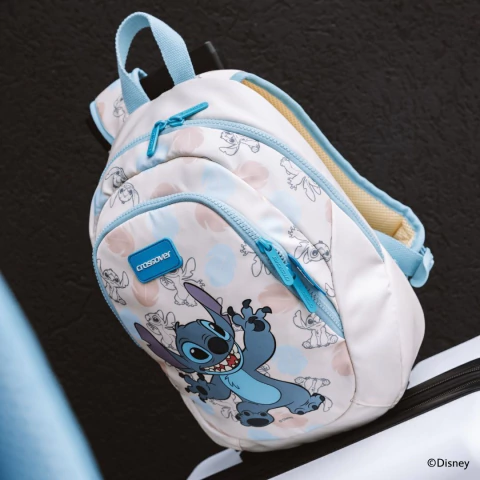[CX-77006] Mochila Chica Crossover Disney Stitch 77006 Azul