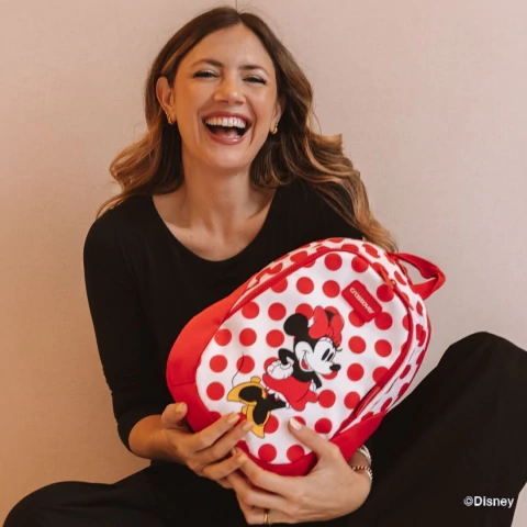 [CX-77005] Mochila Chica Crossover Disney Minnie 77005 Rojo