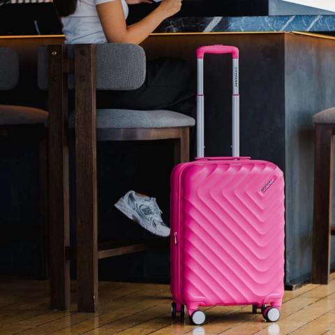 [CX-939002] Valija Crossover Rigida Steph Carry On Rosa
